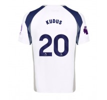 Tottenham Hotspur Mohammed Kudus #20 Koszulka Podstawowa 2025-26 Krótki Rękaw